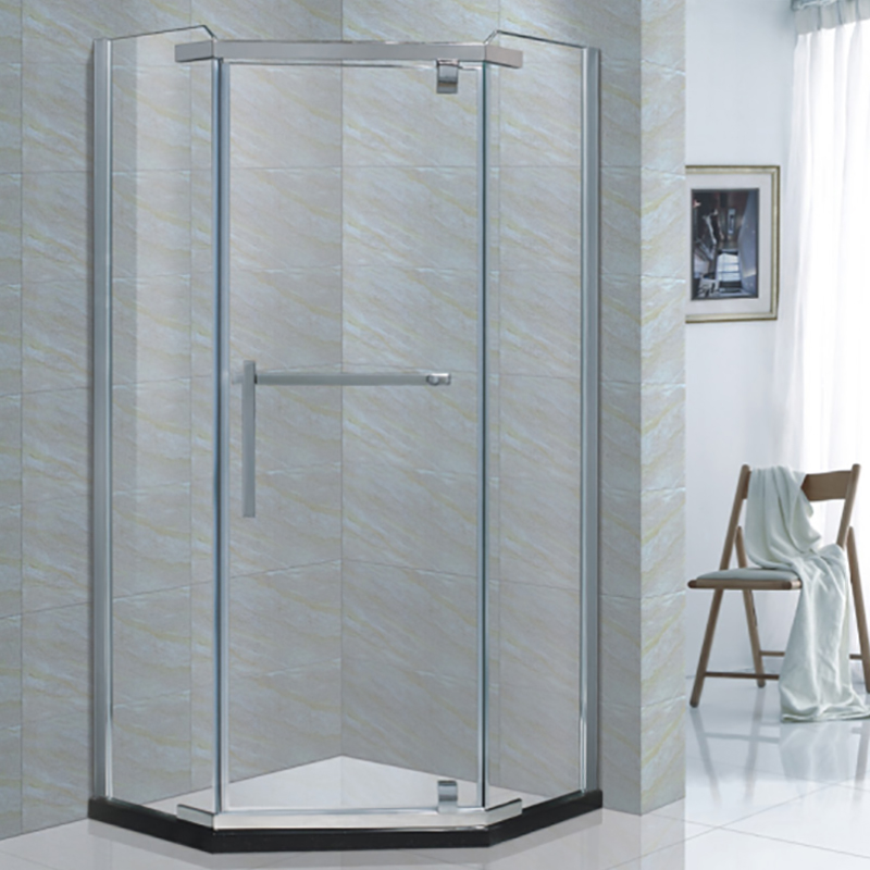 high quality frameless sliding glass door shower enclosure XB-9085