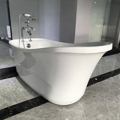 Classic Design Acrylic  Freestanding Solid Surface Soaking Bath Tub AC-159