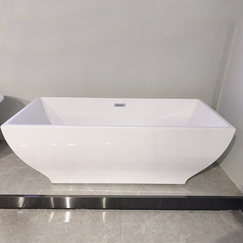 Modern style square freestanding used acrylic bathroom bathtubs AC-155
