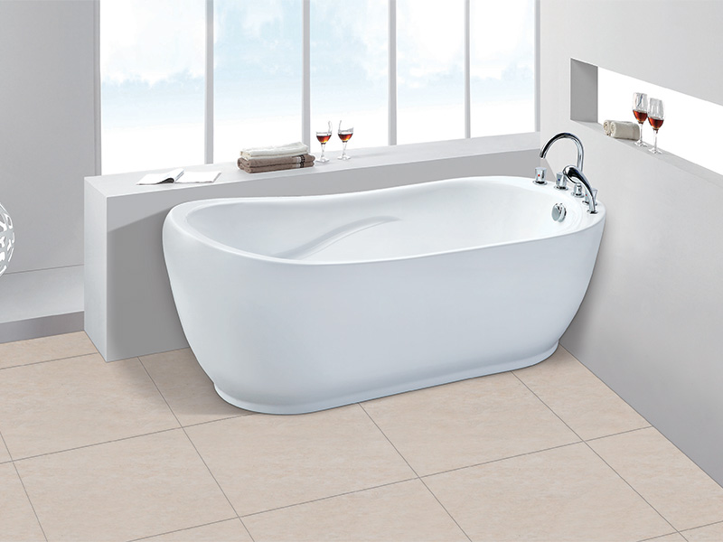 Freestanding Bathtub Freestanding Massage Sitting Acrylic Bathtub